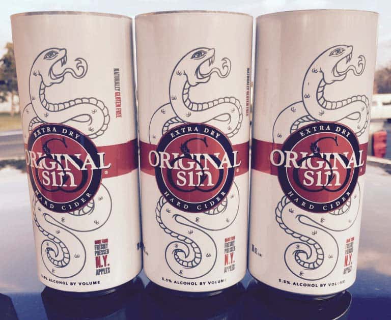 Original Sin Extra Dry Cans