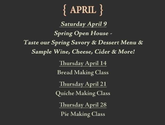 Frecon Farms April Events