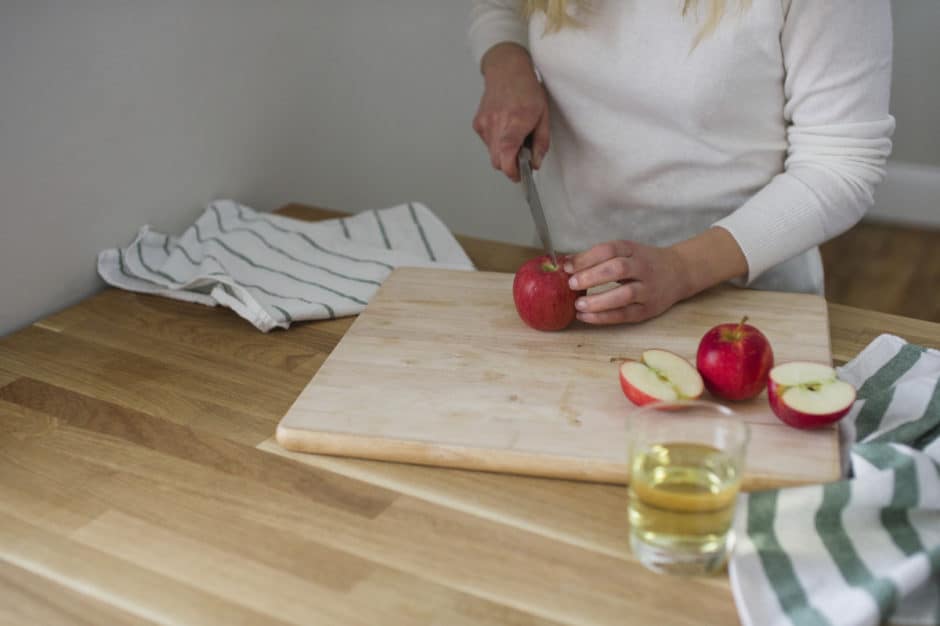 Apple cutting and cider