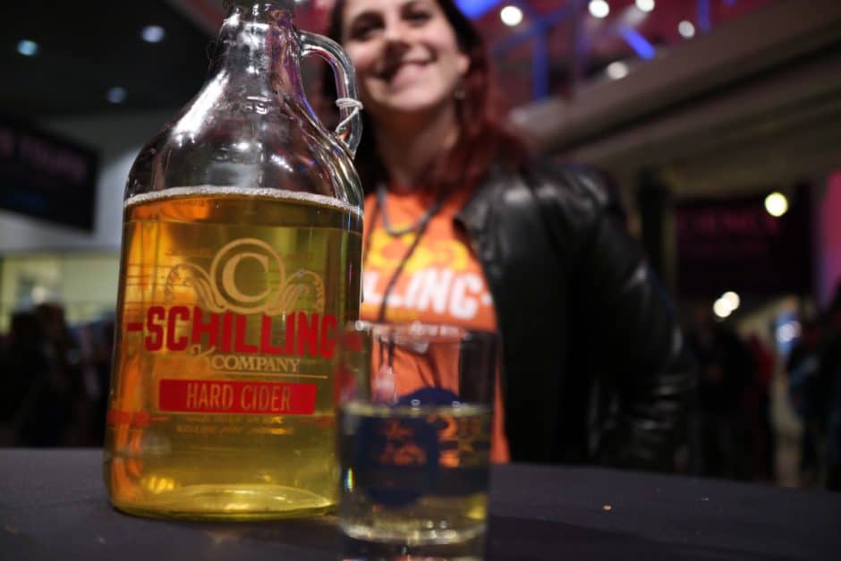 CiderCon 2016 OMSI opening party with Sarah Silverman from Schilling Cider