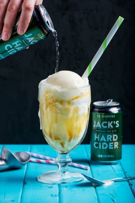 Jacks ice cream float