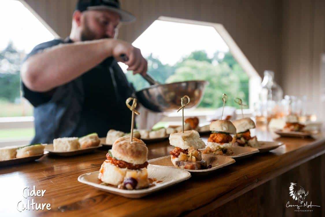 Cider Makers Dinner Josh Fidler Chicken Biscuits