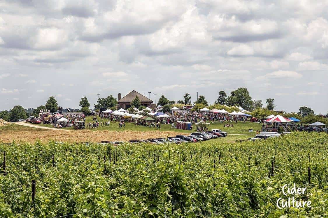 PA Cider fest scene