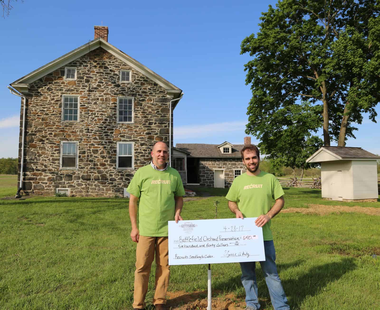 Gettysburg Foundation Recruits Release Second Centennial Cider Cider
