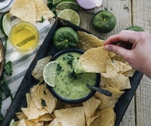 cider-spiked salsa verde