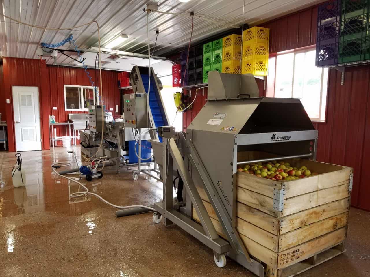 Cider Pooring Machine Cider-Pressing Equipment: A History | Juicing.Systems Mobile Cider Pressing