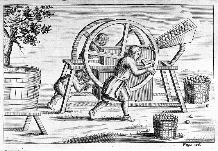 Cider-Pressing Equipment: A History | Juicing.Systems Mobile Cider Pressing