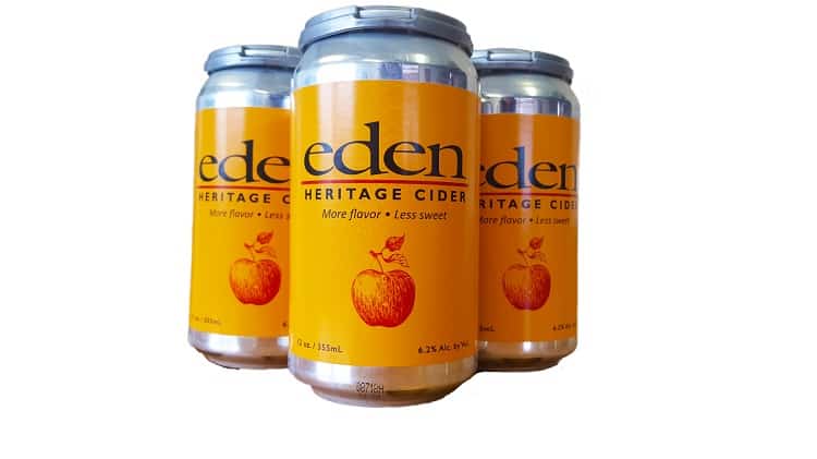 Eden Heritage Cider Cans