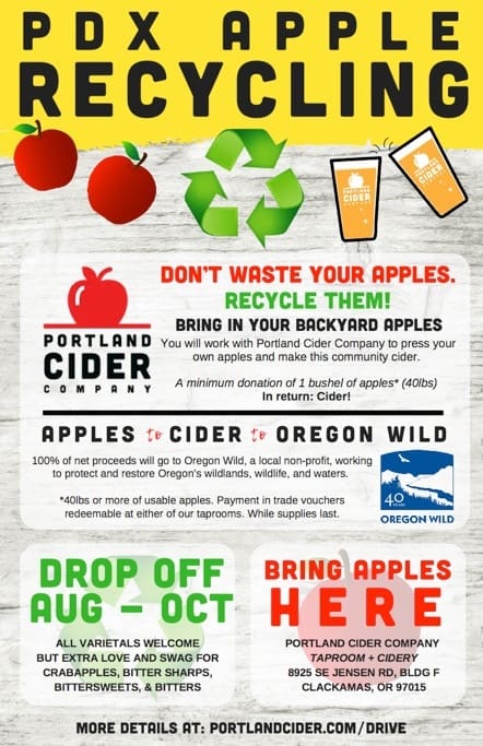 PDX Apple Recycling