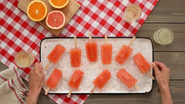 Negroni Cider Pops