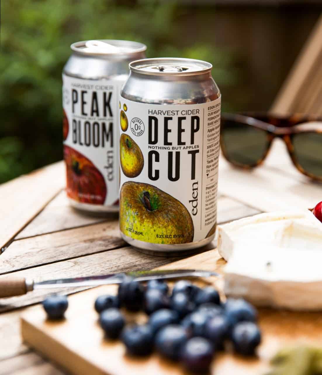 Eden Ciders Releases 2 New Cans Peak Bloom and Deep Cut