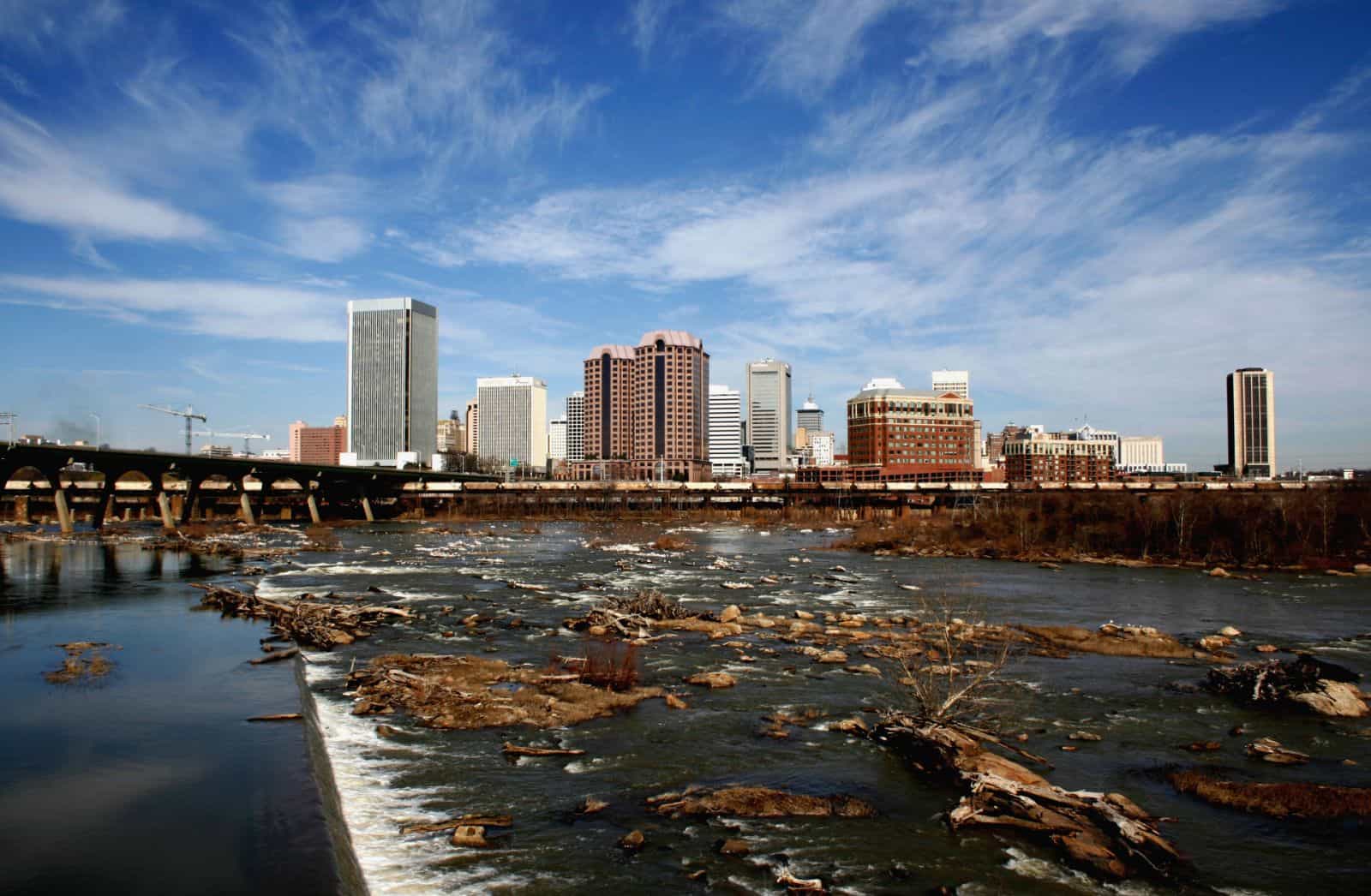 downtown Richmond, Virginia