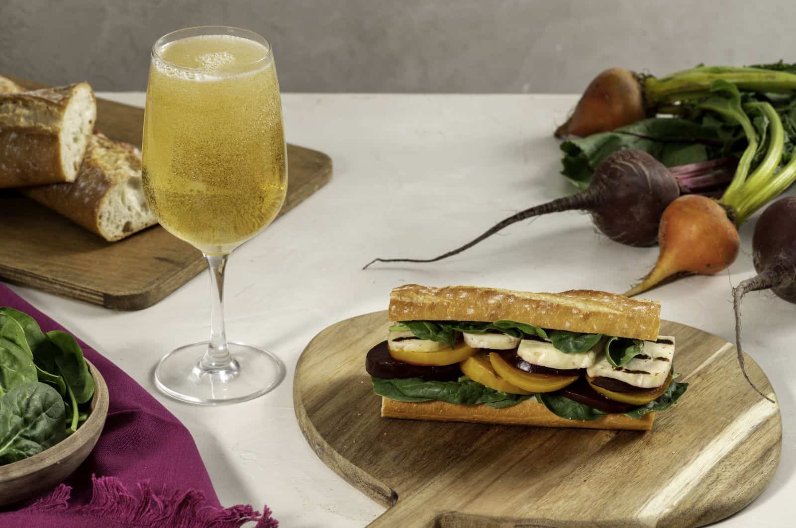 cider and sandwich pairings