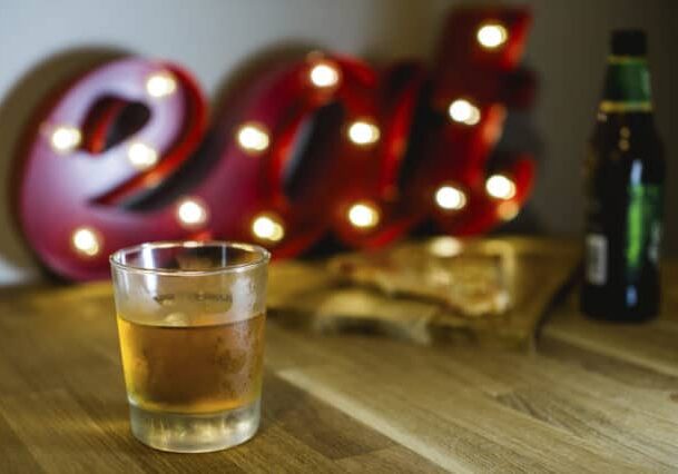 Photo credit: Alexandra Whitney Photography; Tags: cider, cider glass, sign