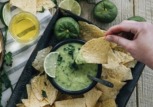 cider-spiked salsa verde