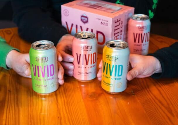 Seattle Cider Co Launches VIVID Light Cider in Washington with Four New Crisp and Refreshing Flavors