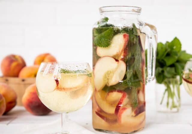 Peach Cider Sangria