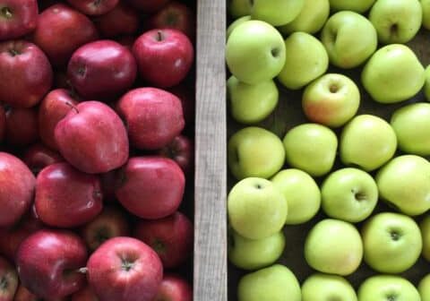 Credit: Mary Bigham
Tags: red apple, green apple, apple crate